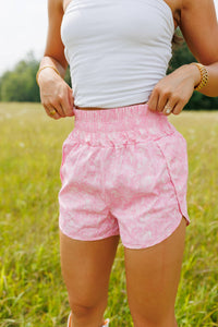 Pink Camo Shorts