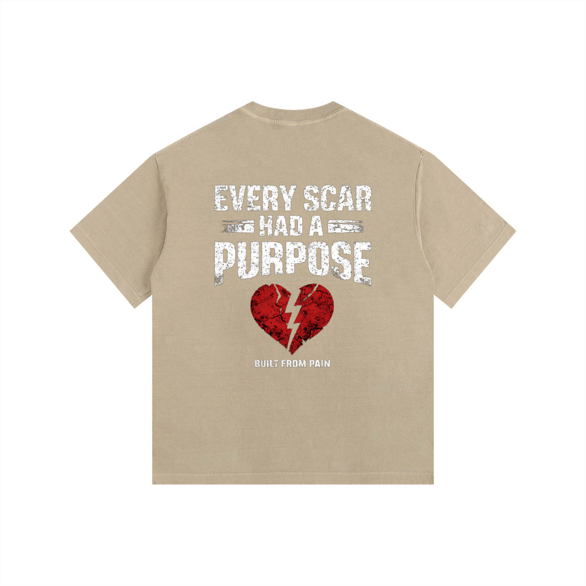 Vintage Washed Oversized Cotton T-Shirt