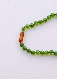 Pure Gemstone + Peridot || Necklace