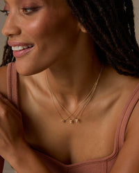 Just For You Initial Necklace — D