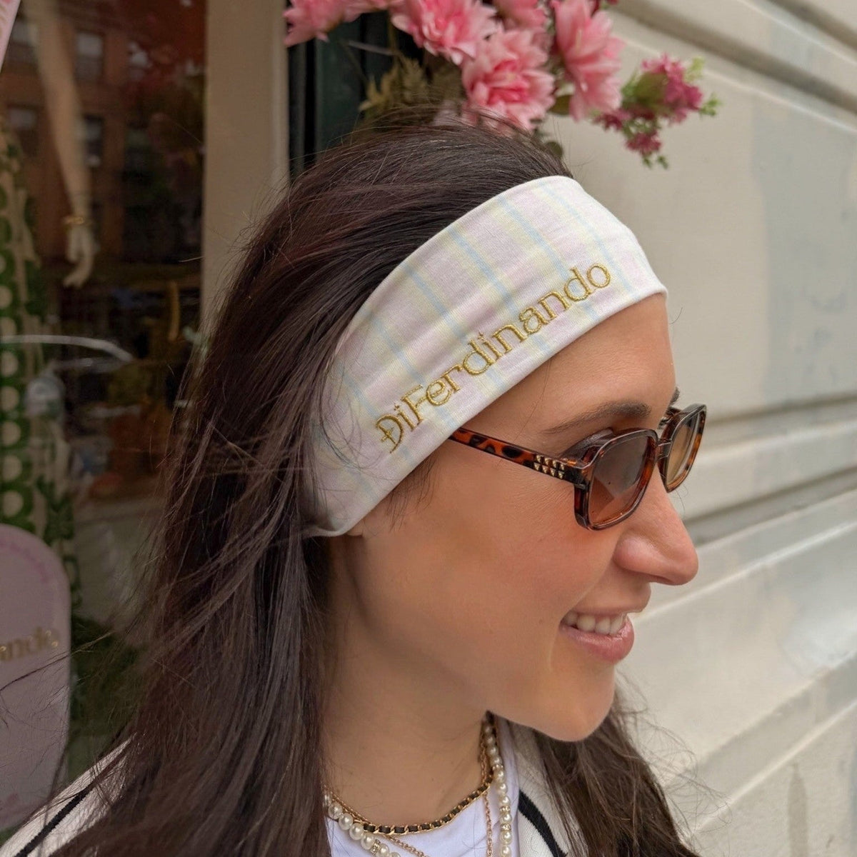 Seaside Sweetheart Headband Set Stripes & Lace