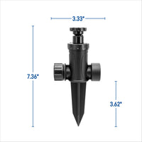 Adjustable Pattern Spot Sprinkler on Spike 29807