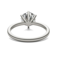 2.00 CTW AGI Certified Lab Grown Diamond Solitaire Engagement Ring – G-VS Clarity, 14K White Gold