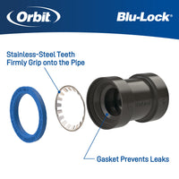 1" x 3/4" Blu-Lock Reducing Coupling 31677