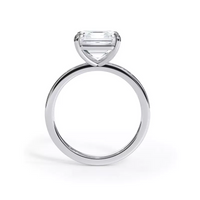 2.00 CTW AGI Certified Lab Grown Diamond Solitaire Engagement Ring – G-VS Clarity, 14K White Gold