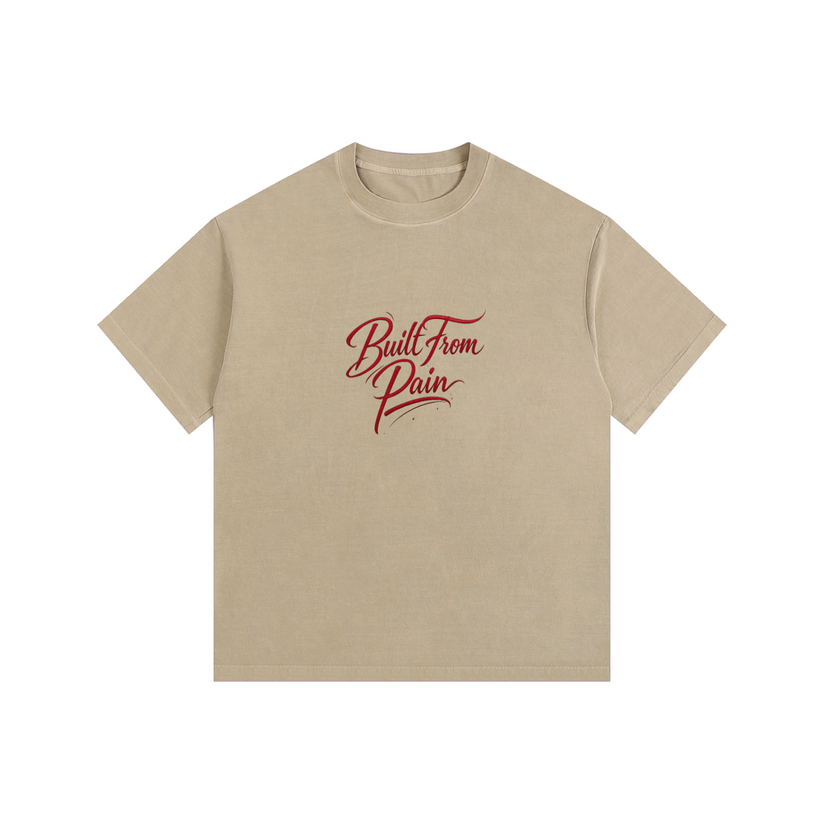 Vintage Washed Oversized Cotton T-Shirt