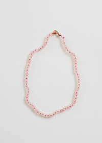 Natural Rose Quartz + 14k Gold Filled Toggle || Gemstone Necklace