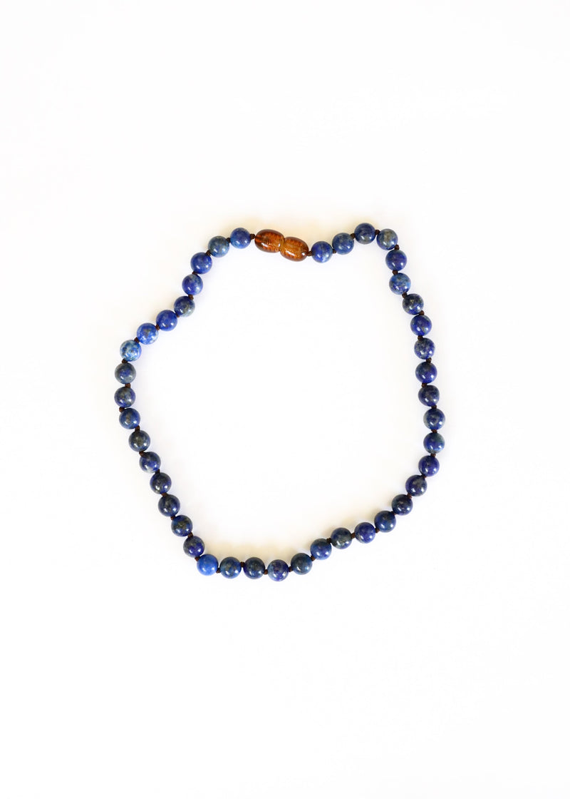 Pure Gemstone + Lapis || Necklace