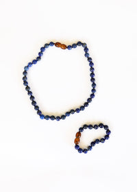Pure Gemstone + Lapis || Anklet or Bracelet