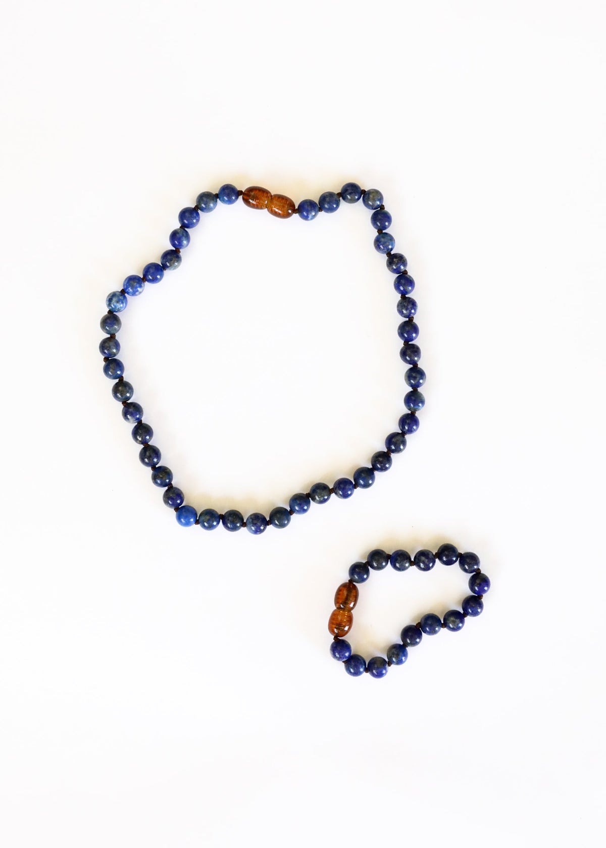 Pure Gemstone + Lapis || Necklace