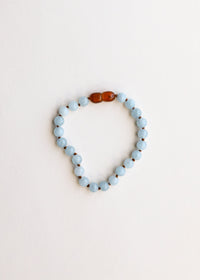 Pure Gemstone + Aquamarine|| Anklet or Bracelet