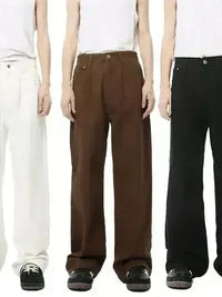 Mid Rise Men's Jeans with Pockets