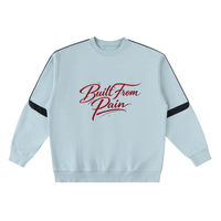 Oversized Crewneck Taped Sweatshirt