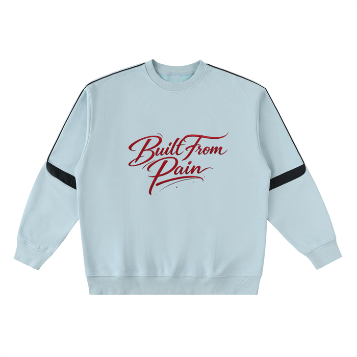 Oversized Crewneck Taped Sweatshirt