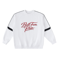 Oversized Crewneck Taped Sweatshirt