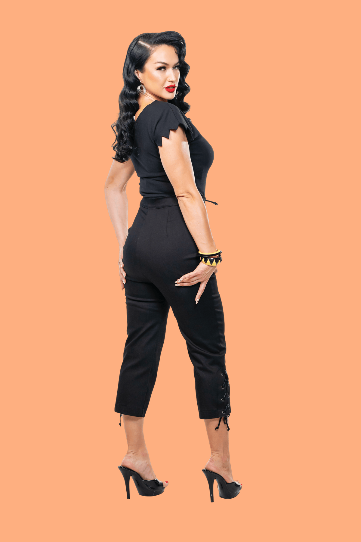 LadySplendorClothing Tie Me Up Pants in stylish design, featuring a comfortable fit and trendy details for modern fashion.