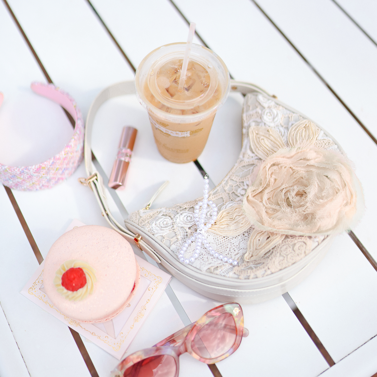 The Rosaline Lace Shoulder Bag