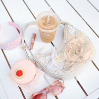 The Rosaline Lace Shoulder Bag