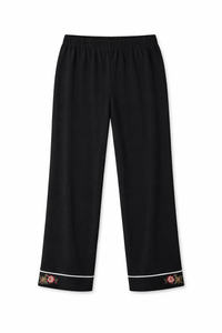 WeloWela women’s Wela Pajama adaptable pant in black, featuring comfortable fabric and relaxed fit for casual wear.