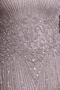 Lara High Neck Beaded Gown | 28857