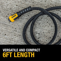 DEWALT 6 ft x 5/8" Fabric Hose DXMH3306