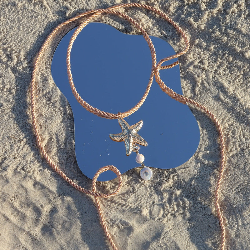 Sea Darling Starfish Rope Necklace