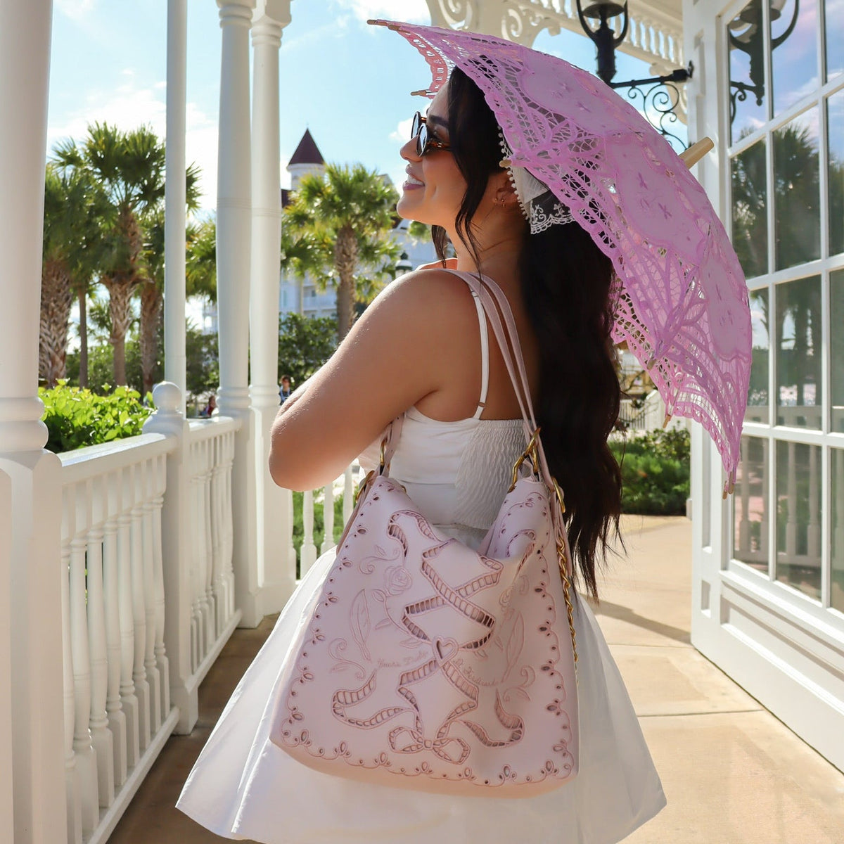 Ribbon Reverie Convertible Hobo to Backpack
