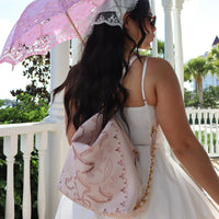Ribbon Reverie Convertible Hobo to Backpack