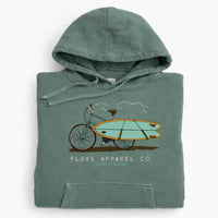 Bike Hoodie Alpine Green