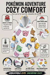Pokémon Blanket Hoodie