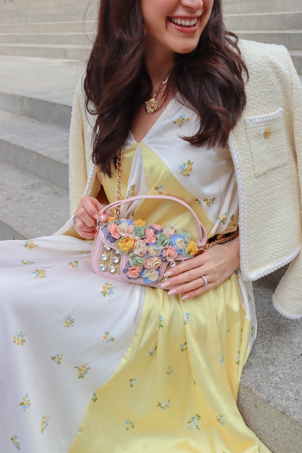Petal Parade Crossbody Bag