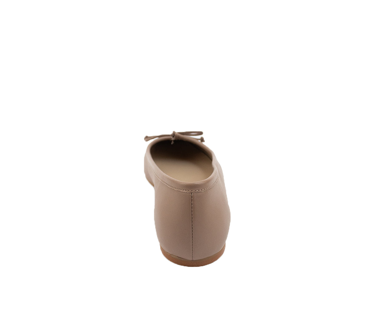 Handmade Menina Step Belle Taupe Leather bag with textured leather and elegant design, made in Spain.