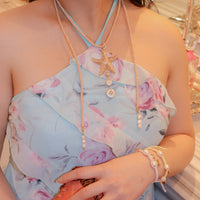 Sea Darling Starfish Rope Necklace
