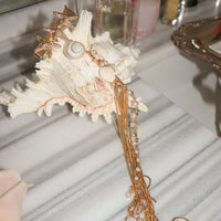 Eternal Afterglow Seashell Hair Barrette
