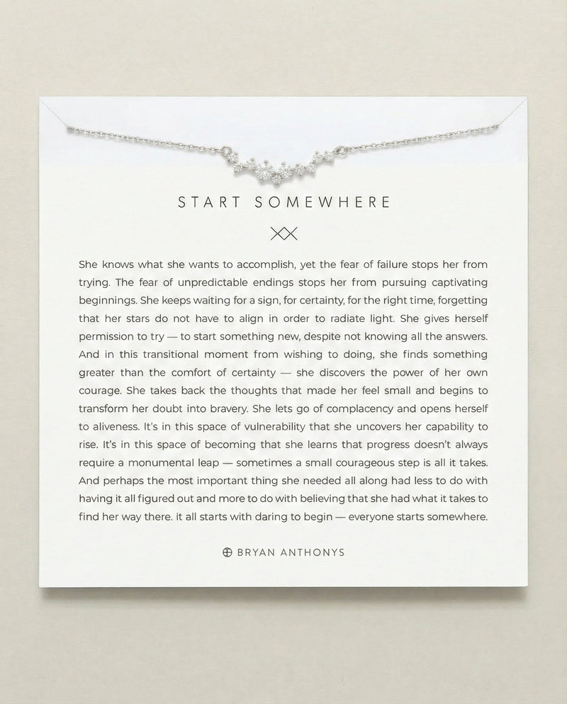 Start Somewhere Necklace