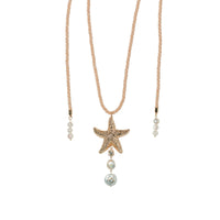 Sea Darling Starfish Rope Necklace