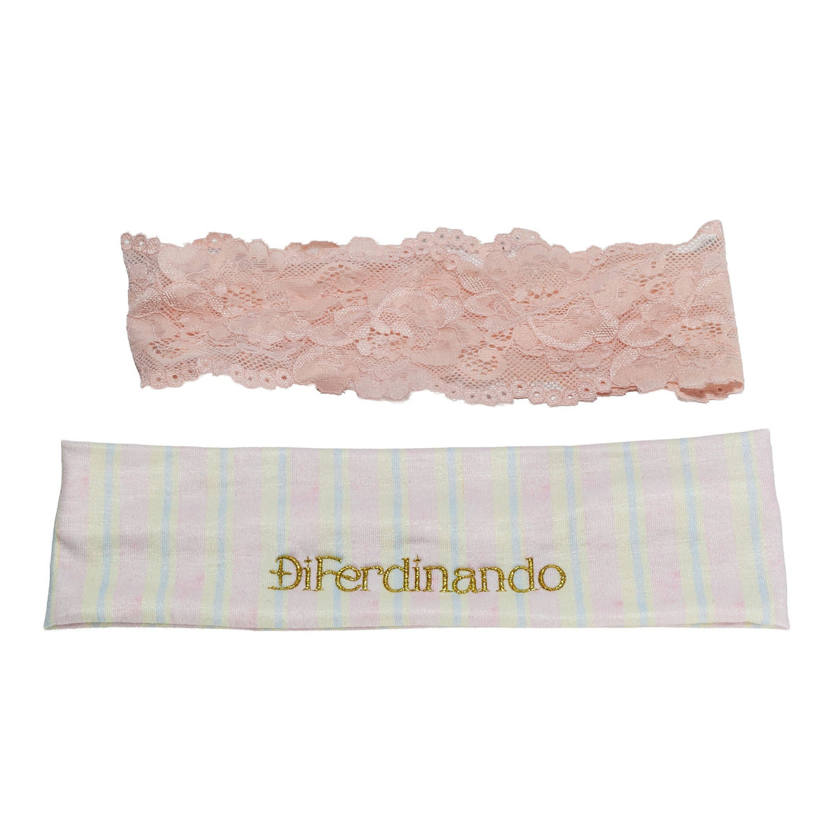 Seaside Sweetheart Headband Set Stripes & Lace