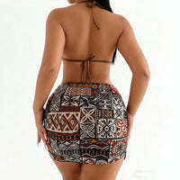 Women's Bikini Swimsuit Beach Separated Swimwear Sexy Three Piece Bikini
