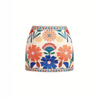 Women's Printed Bohemian Flowy Sling Vacation Style Swimsuit