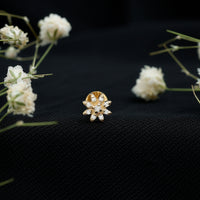Flower Diamond Nose Ring Stud for Women