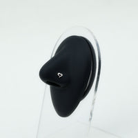 Round Shape Natural Diamond Heart Nose Pin