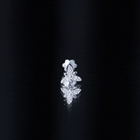 Simple Diamond Flower Nose Stud for Women