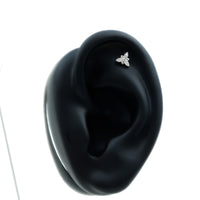 Simple Diamond Flower Nose Stud for Women