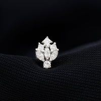 Real Diamond Designer Earring for Cartilage Piercing