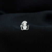 Heart Diamond Angel Earring for Helix Piercing
