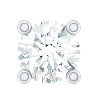 Minimalist Diamond Solitaire Tragus Earring