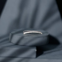 Graduated Style Diamond Climber Helix Earring