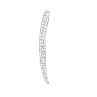 Graduated Style Diamond Climber Helix Earring