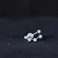 Diamond Capricorn Constellation Helix Piercing Earring