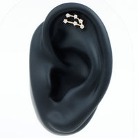 Diamond Capricorn Constellation Helix Piercing Earring